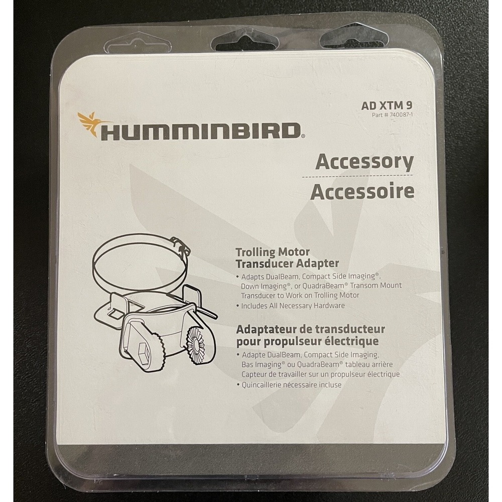NEW HUMMINBIRD AD XTM 9 Trolling Motor Adapter For XNT Transducer 740087-1